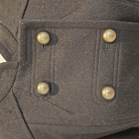 Ann Taylor LOFT Military Wool Jacket  SZ 6P - Picture 3 of 9